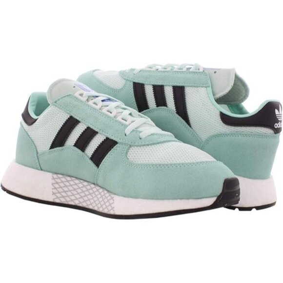 adidas Marathon Tech - Size 10 Men`s Running Shoes Clear Mint Black G27521 NEW main image 4